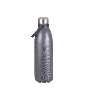 1.5L Stainless Steel Vacuum Drink Bottle - Carbon by AVANTI