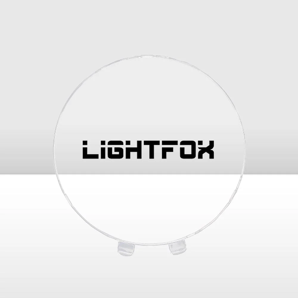 1 Pc Clear Protective Lens Cover for Lightfox 7" LED Driving Lights