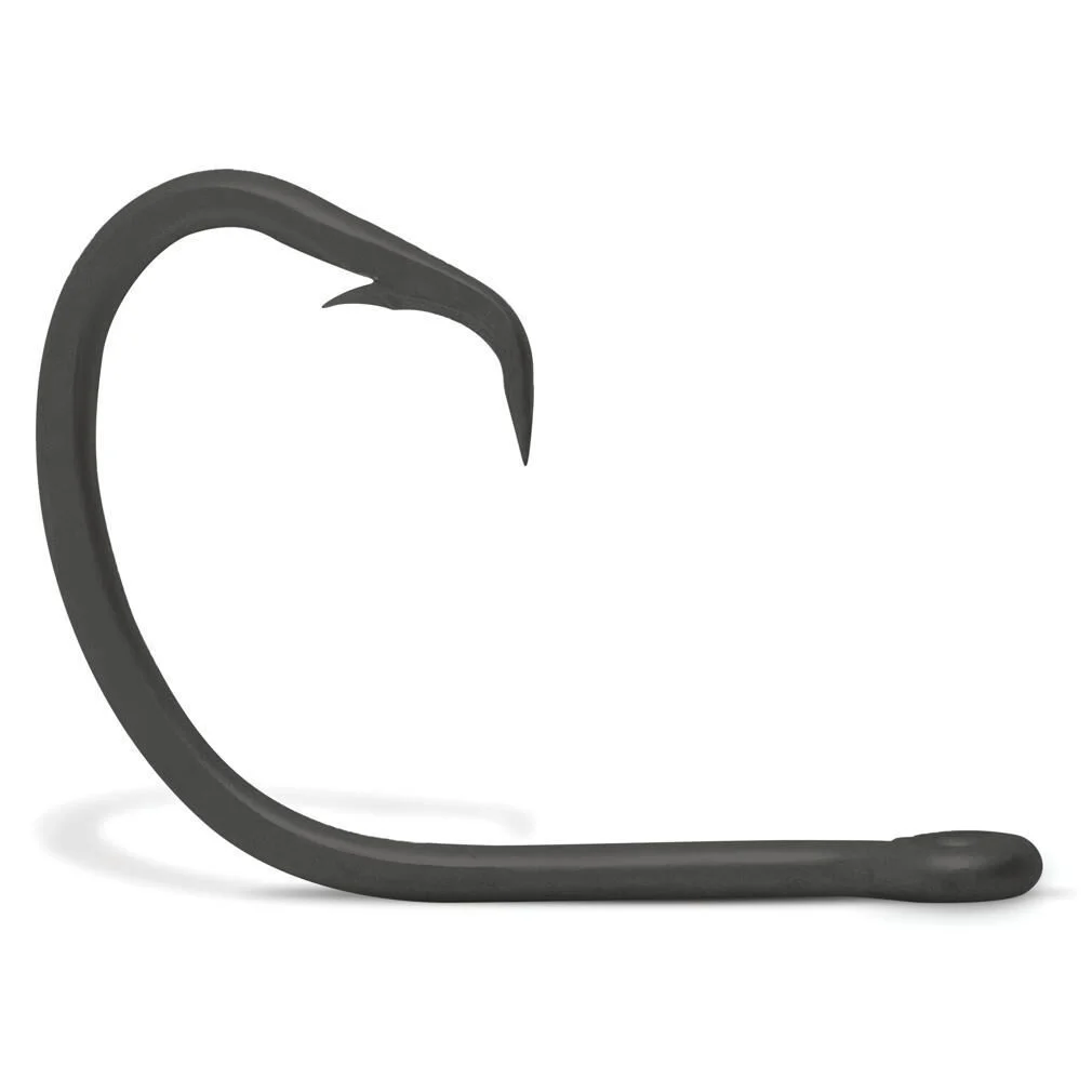 10 Pack of VMC 8362BN 3x Strong Size 6/0 Black Nickel Circle Hooks