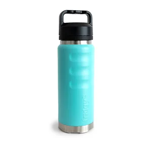 1080ml Grip Bottle With "Guzzler" Wide Mouth - Aqua Marine by FRIDGY