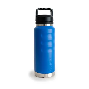 1080ml Grip Bottle With "Guzzler" Wide Mouth - Regal Blue by FRIDGY