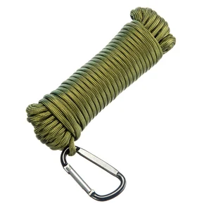 14 Strand Paracord With Carabiner- Pull Strength 500kg by COMMANDO