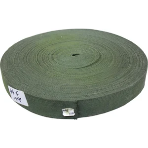 2" Green Cotton Webbing x 50 Yards- MILITARY SURPLUS