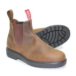303T Endura Elastic Sided Slip-on Boot - Tan by ROSSI