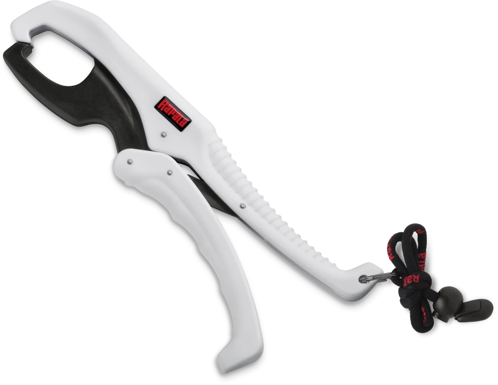 9 Inch Rapala Floating Fish Gripper with Wrist Lanyard - Lip Grip