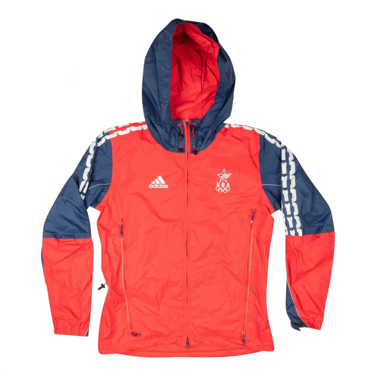 Adidas Team USA Full-Zip Shell Jacket