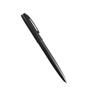 All Weather Clicker Pen with Clip - Refillable - Black - Blue Ink by RITE IN THE RAIN