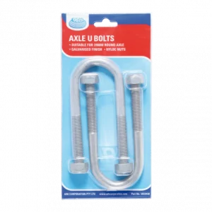 ARK Axle U BOLTS 39mm Round Galvanised UB39GB