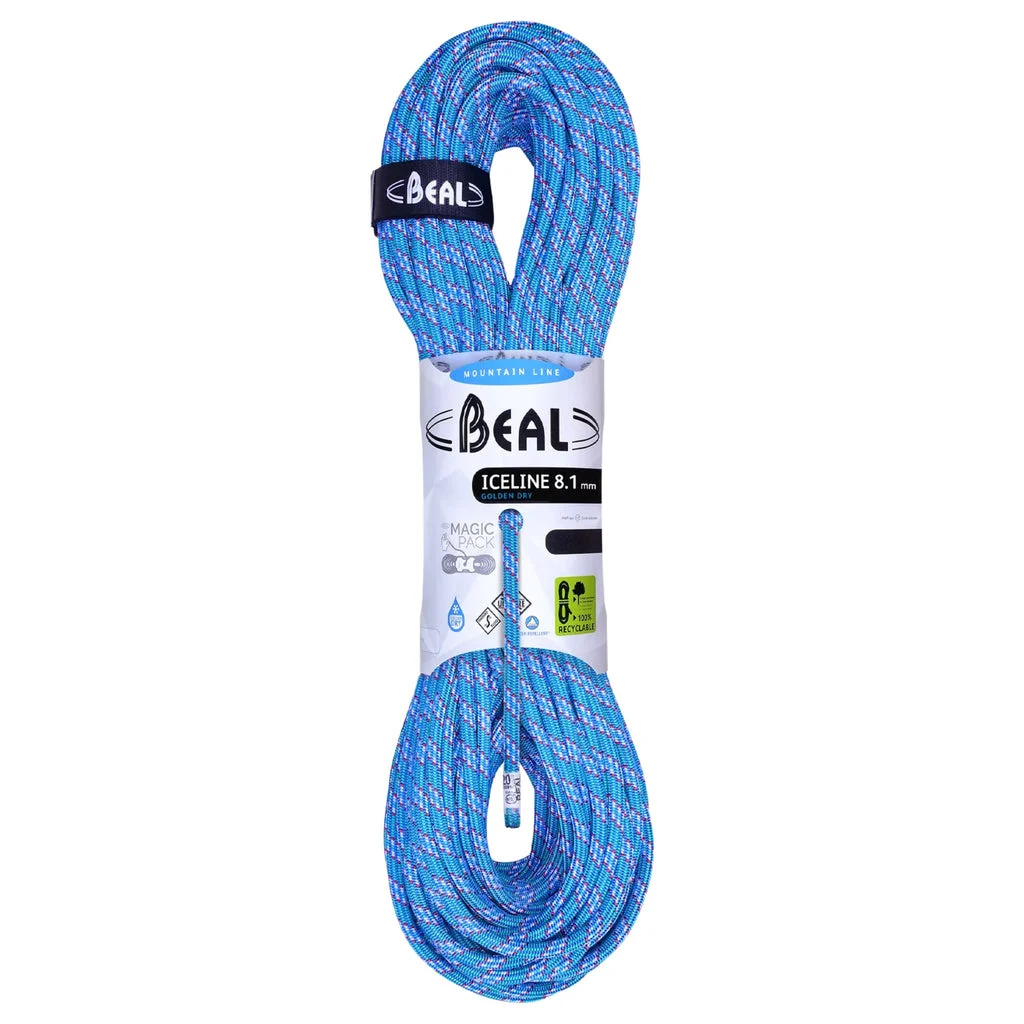Beal Ice Line 8.1mm 60m Climbing Rope