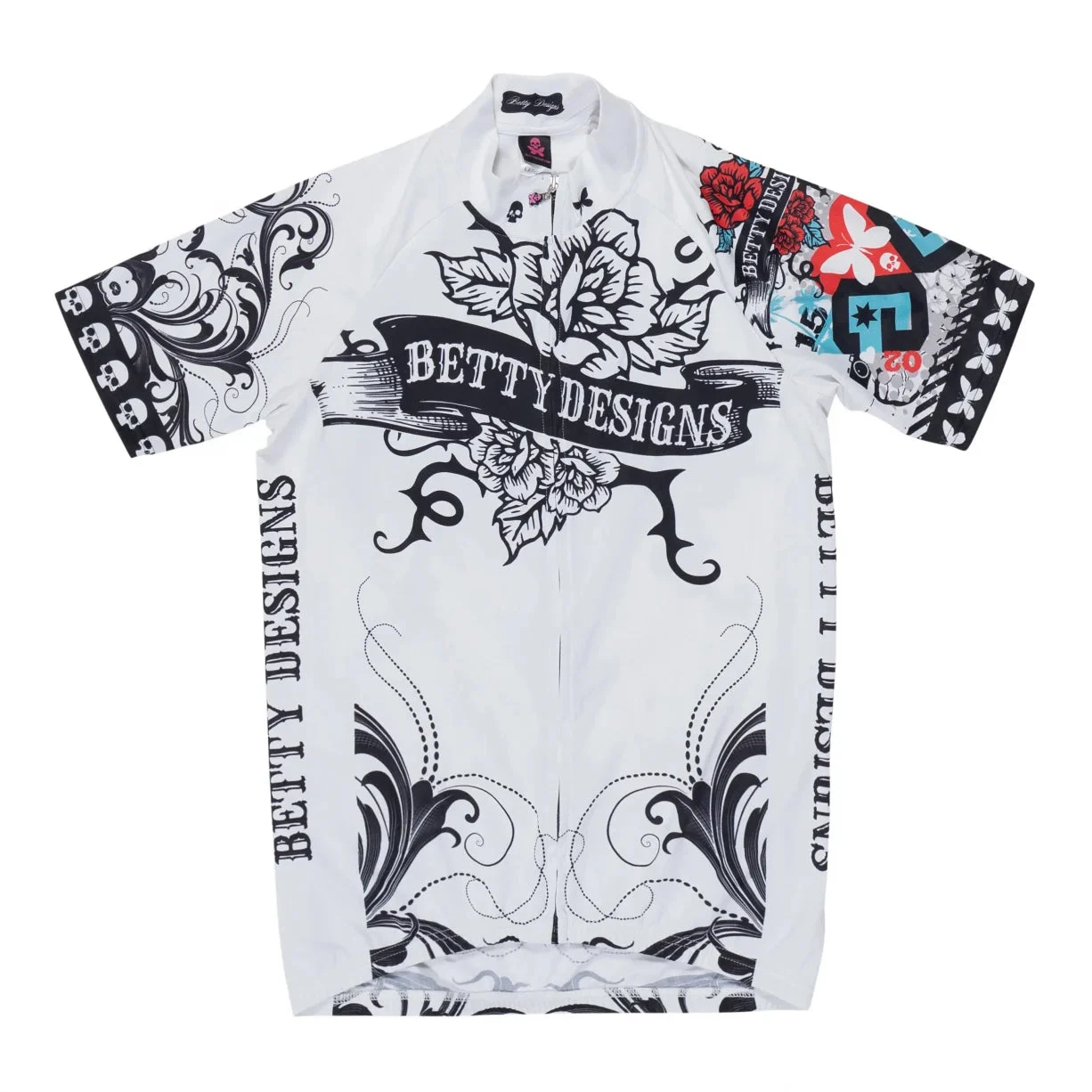 Betty Designs Short-Sleeve Cycling Jersey