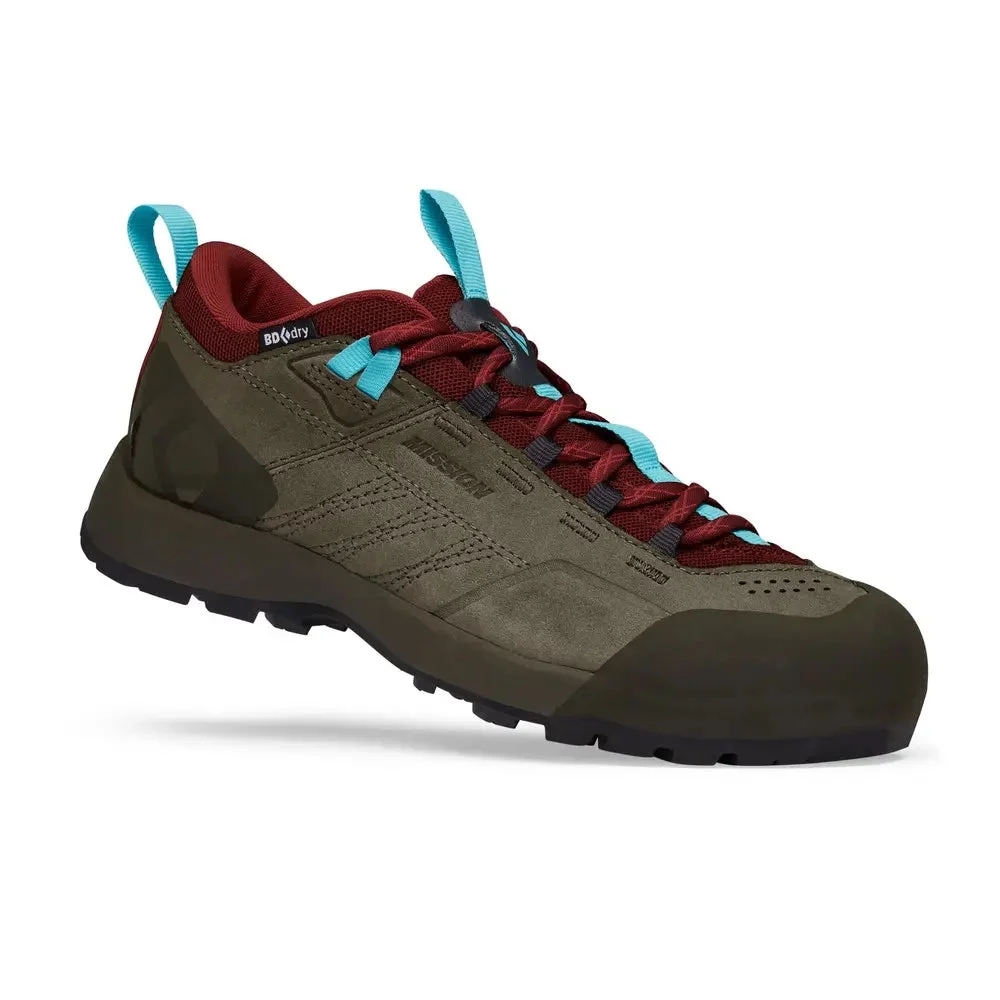 Black Diamond Mission Leather Low Waterproof Approach Shoes