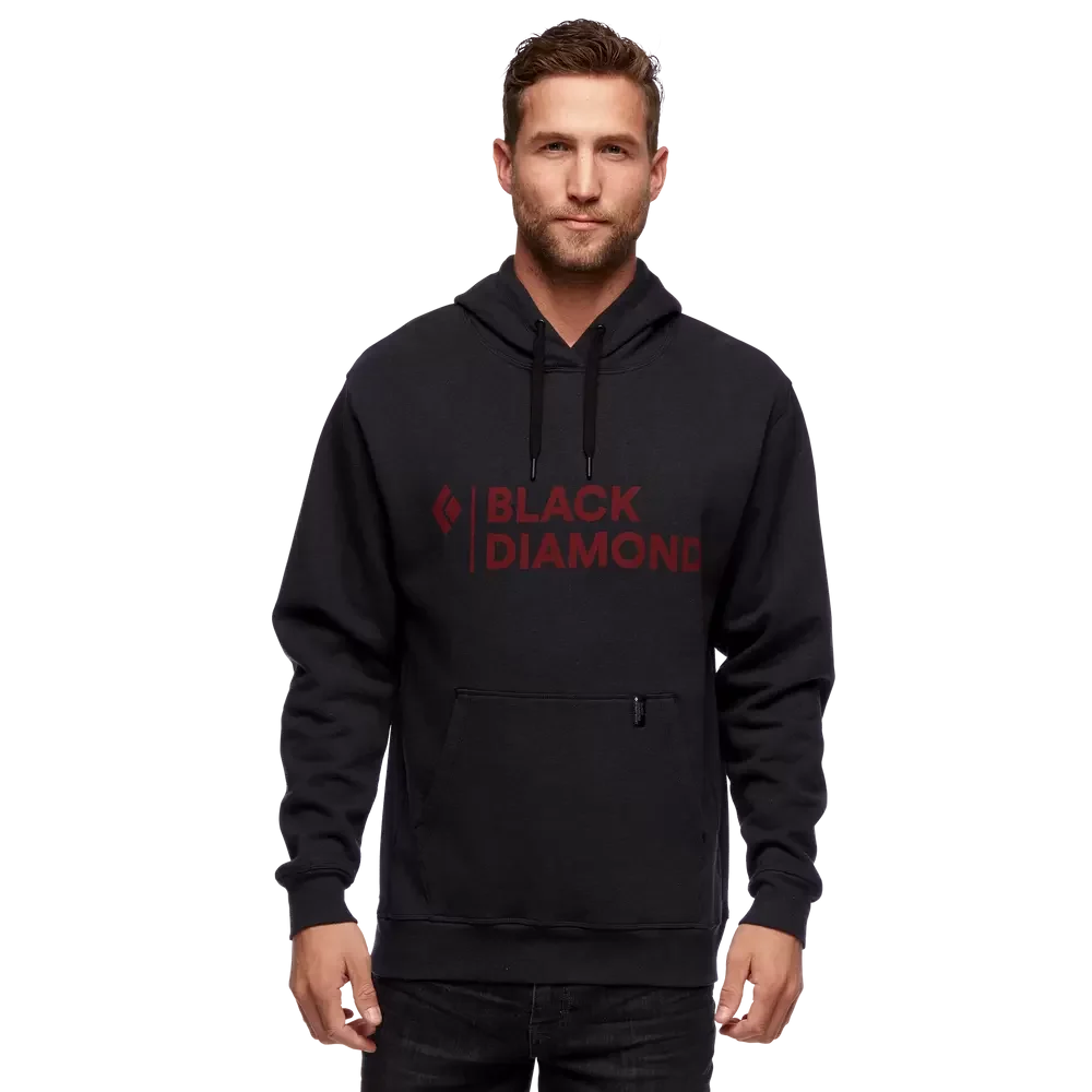 Black Diamond Stacked Logo Hoody