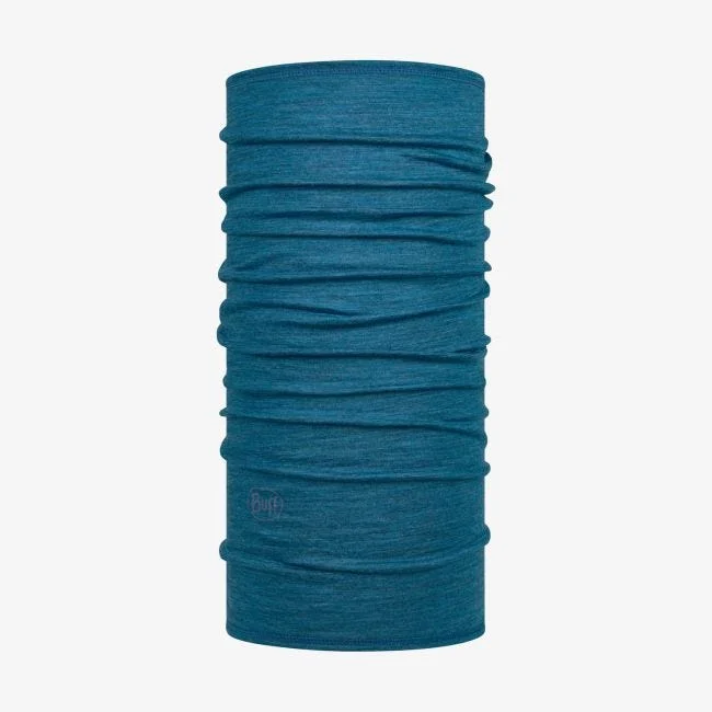 Buff Merino Lightweight Solid Dusty Blue