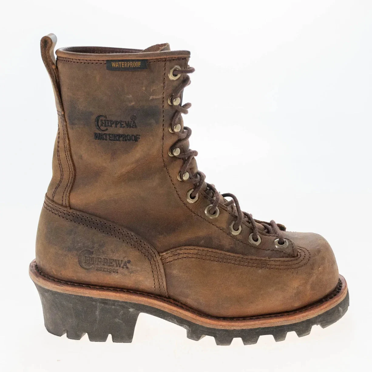 Chippewa Super Dna Waterproof Steel-Toe Logger Boot