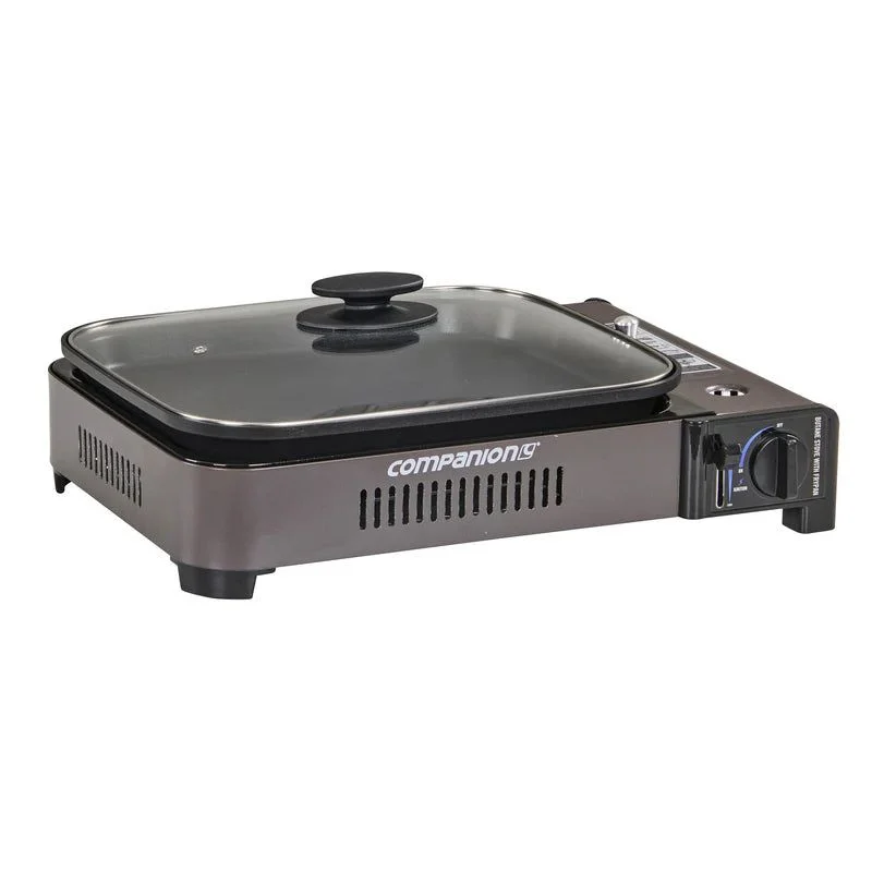 COMPANION BUTANE STOVE WITH FRYPAN