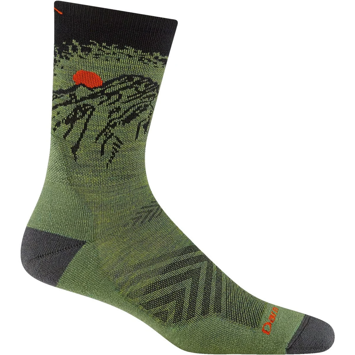 Darn Tough Men's Vert Micro Crew Ultra-Lightweight With Cushion Run Socks