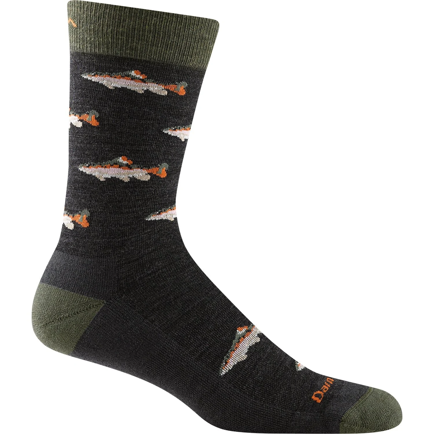 Darn Tough Spey Fly Crew Lightweight With Cushion Men's Socks
