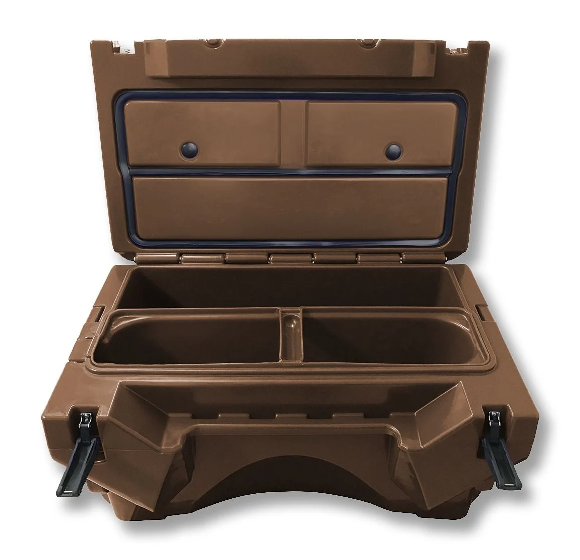 FISHCOOL KIT W- STRAP, LIVE BAIT TANK & LEASHES BROWN