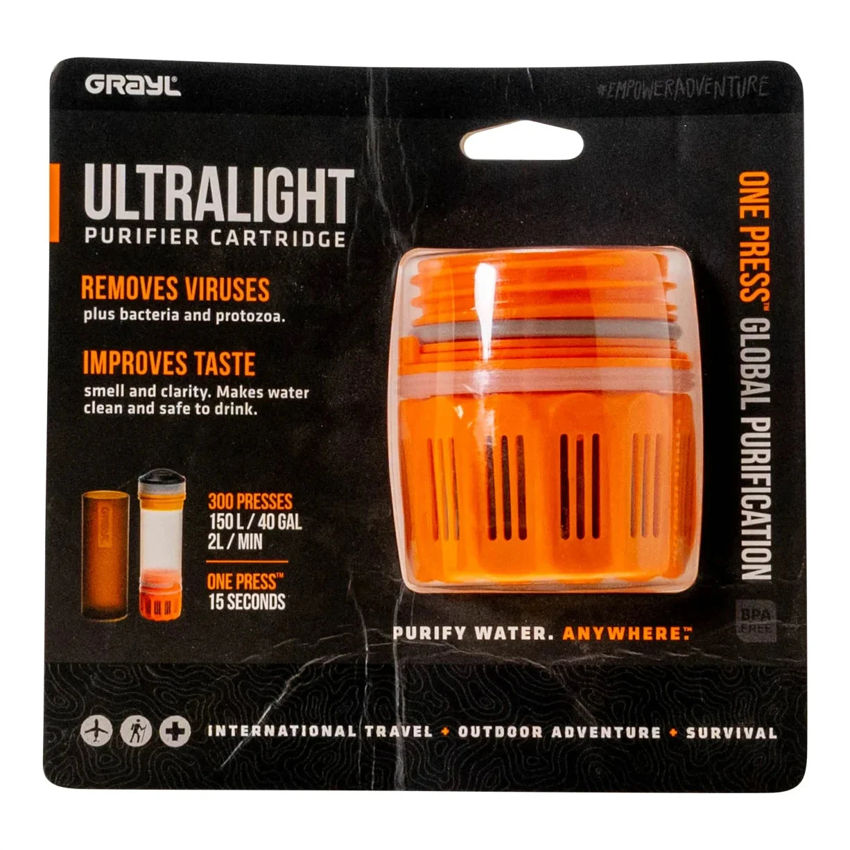 Grayl Ultralight Replacement Purifier Cart