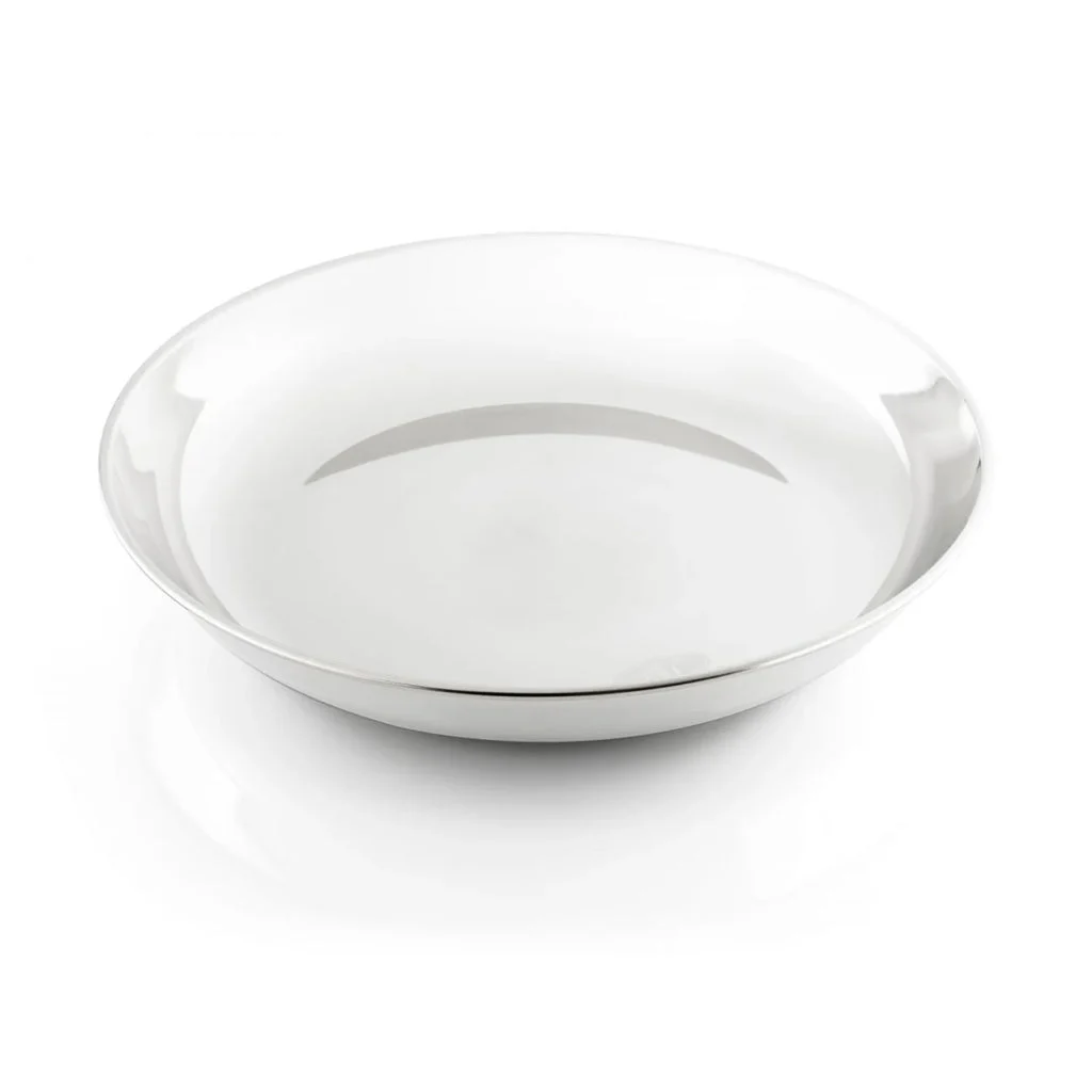 GSI Glacier Stainless Deep Plate 21cm
