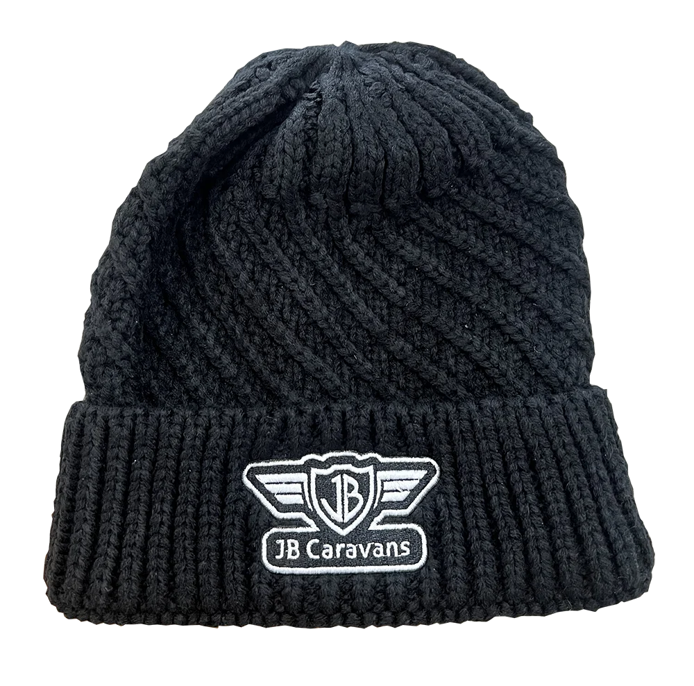 JB Beanie Hat - Black