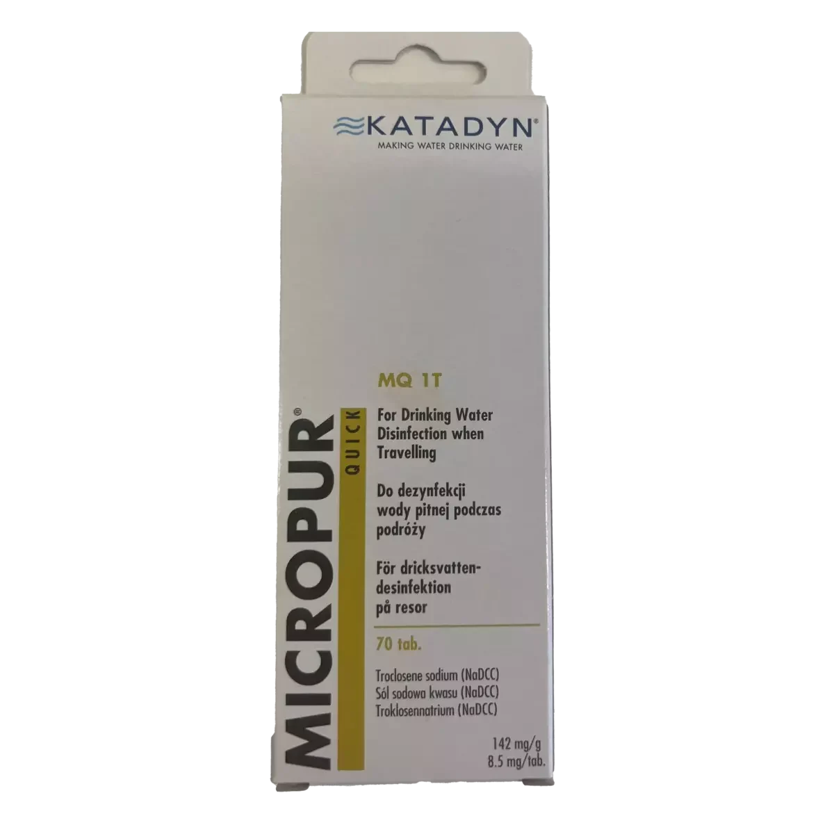 Katadyn Micropur Forte Quick Tablets- 70 Pack