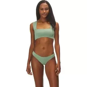 L Space Sensual Solids Sandy Classic Bikini Bottom