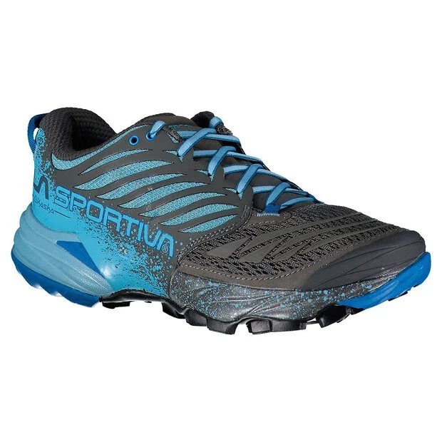 La Sportiva Akasha Womens Carbon/Pacific Blue *