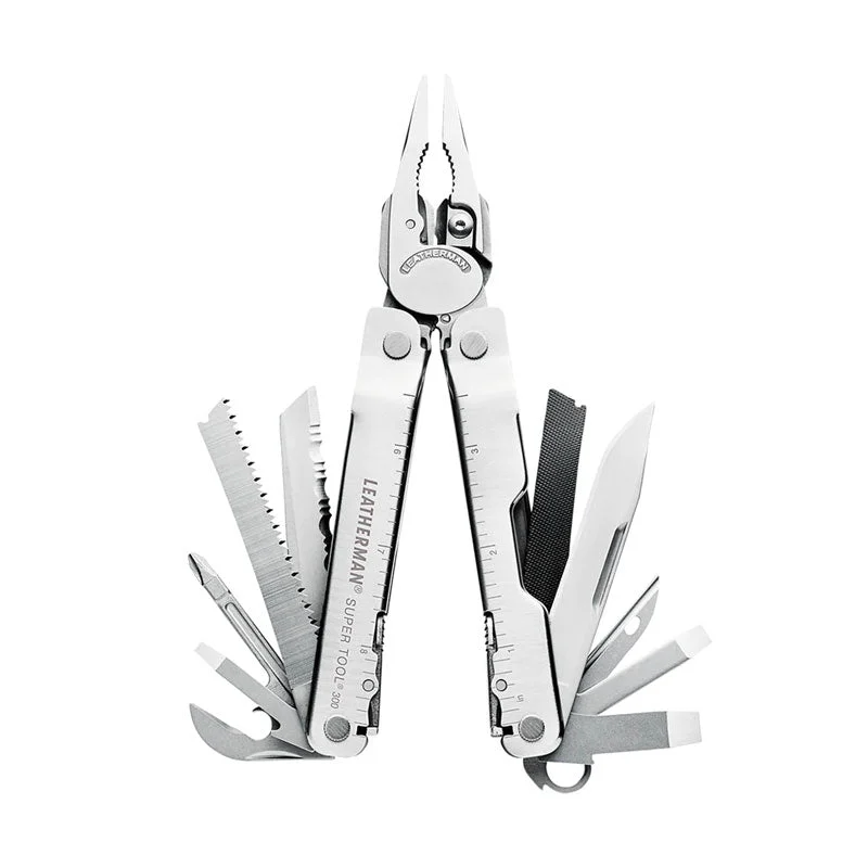 Leatherman Super Tool 300 w/ Nylon Sheath - Stainless Steel