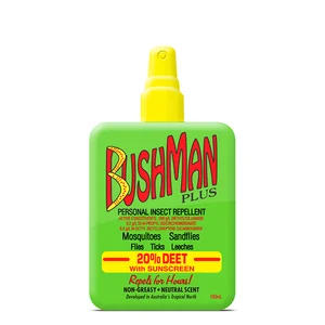 "Plus" 100ml Pump Spray with Sunscreen - 20% by BUSHMAN