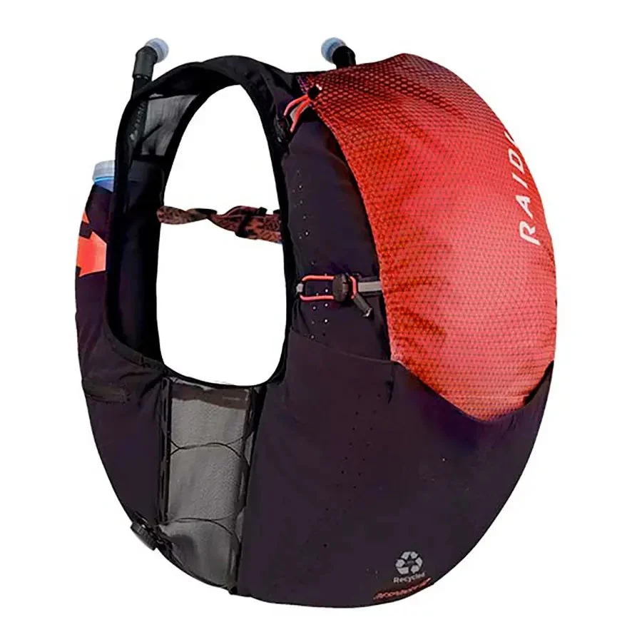 Raidlight Mens Responsiv 12L Black / Neo Red