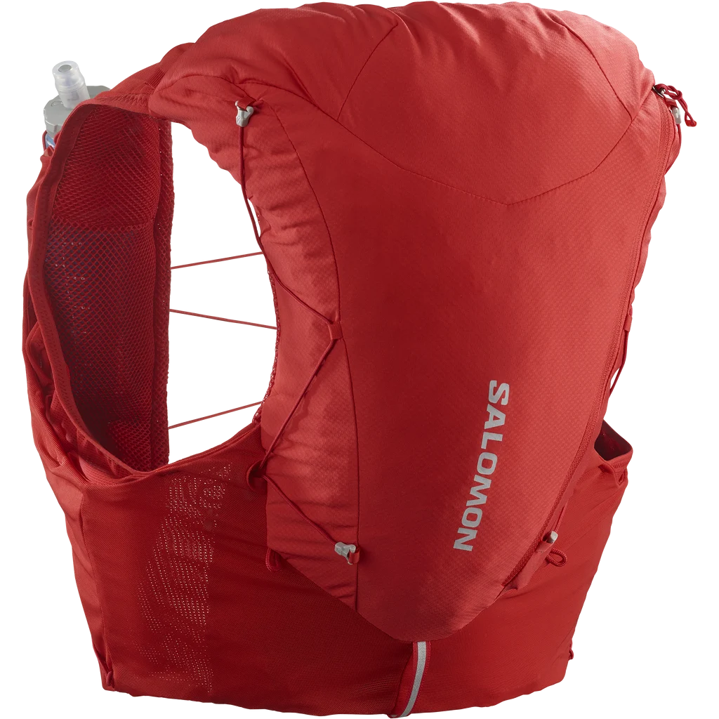 Salomon Adv Skin 12 With Flasks Goji Berry/Ebony