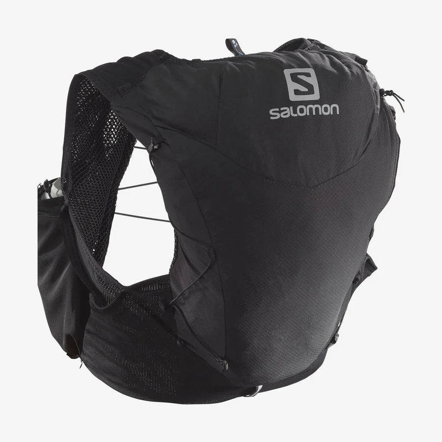 Salomon Adv Skin 12W With Flasks Black/Ebony