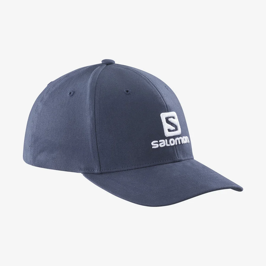Salomon Logo Cap Mood Indigo