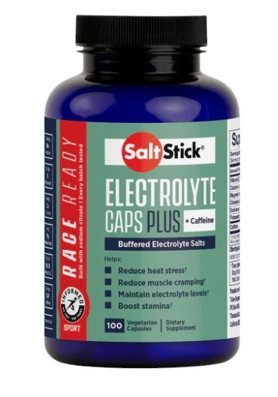 Saltstick Race Ready Plus Caps Caffeinated - 100 Capsules