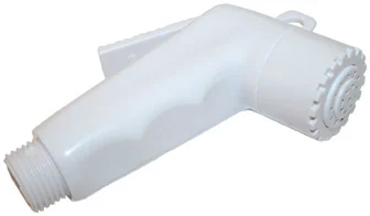Shower Head White Lever Control
