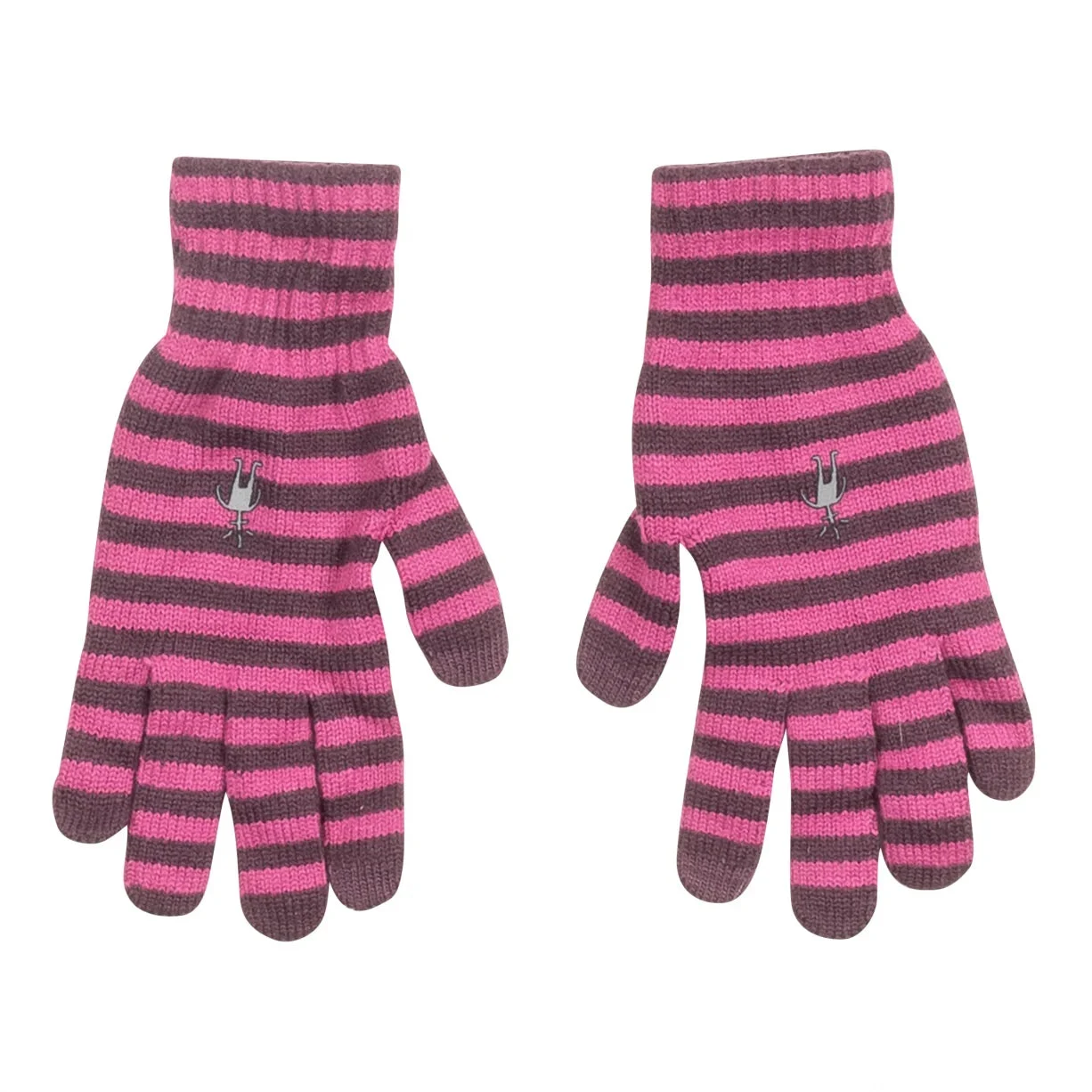 SmartWool Striped Liner Gloves