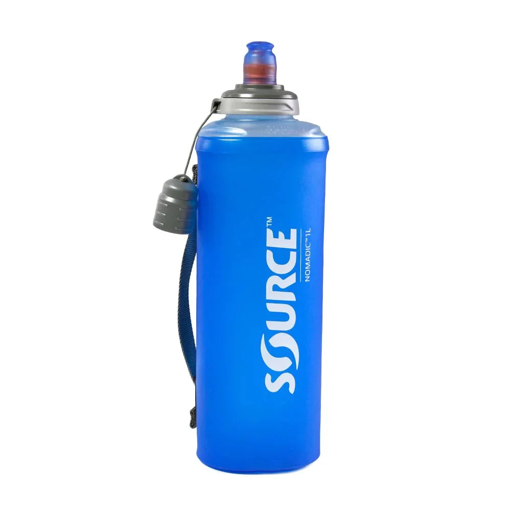 SOURCE Nomadic foldable bottle 1L Blue