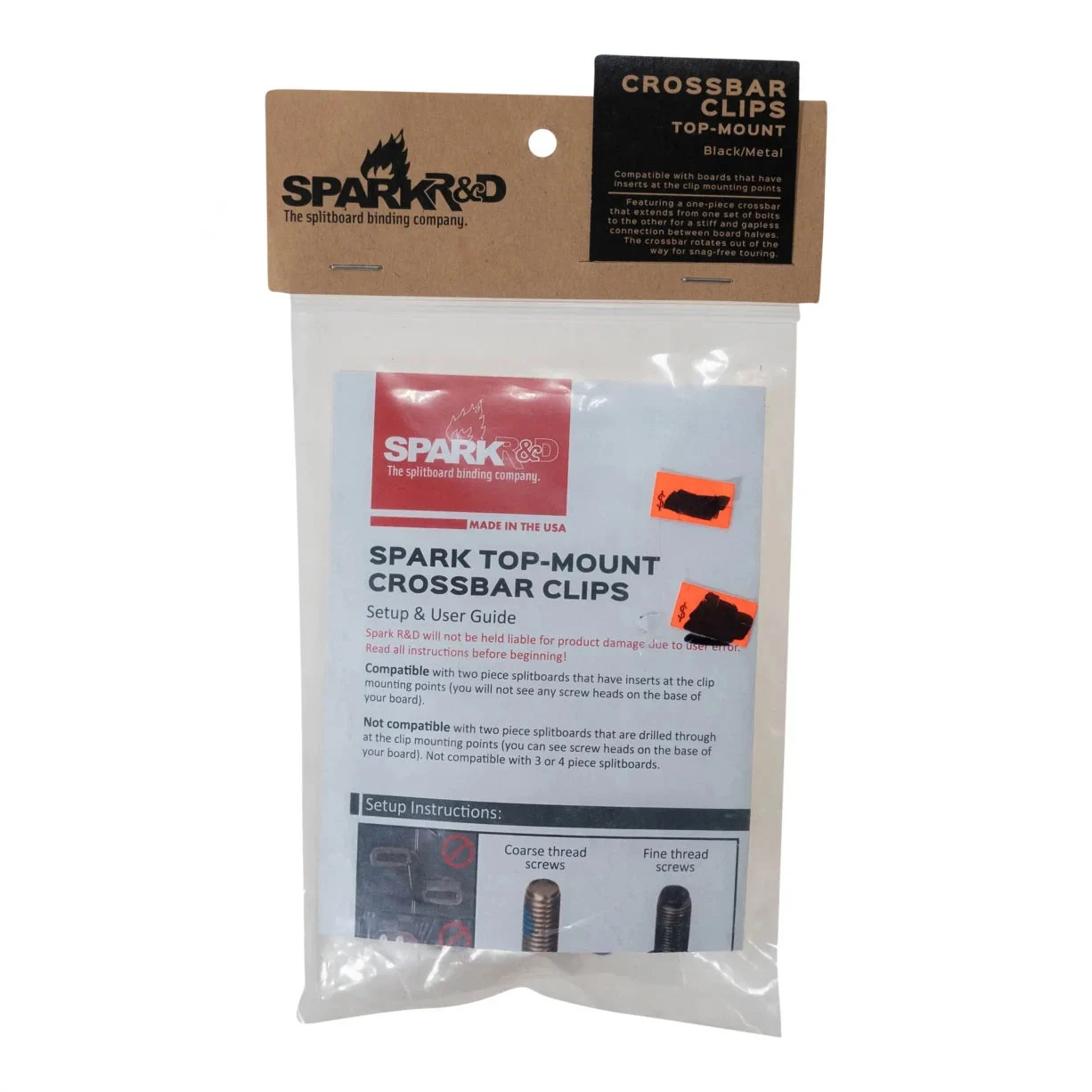Spark R&D Crossbar Clips Top Mount