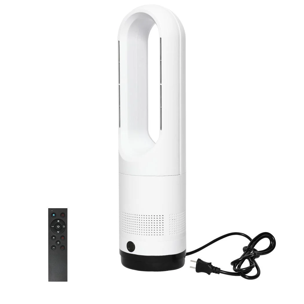 Spector Bladeless Fan 2 In 1 Oscillating Cooler & Heater Fans Remote Control
