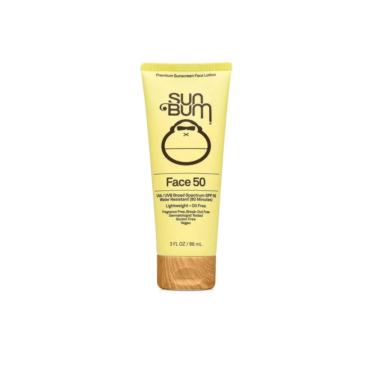 Sun Bum SPF 50 Clear Face Sunscreen Lotion