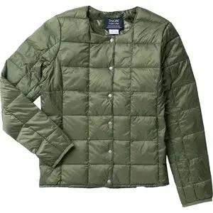 Taion Crew Neck Button Down Jacket