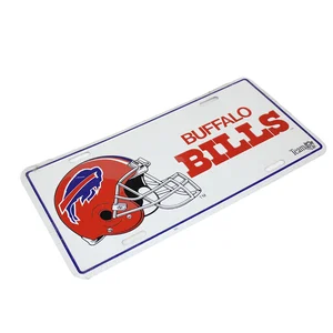 Vintage 1980's "Buffalo Bills" Number Plate