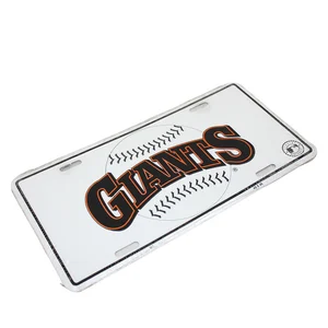 Vintage 1980's "Giants" Number Plate
