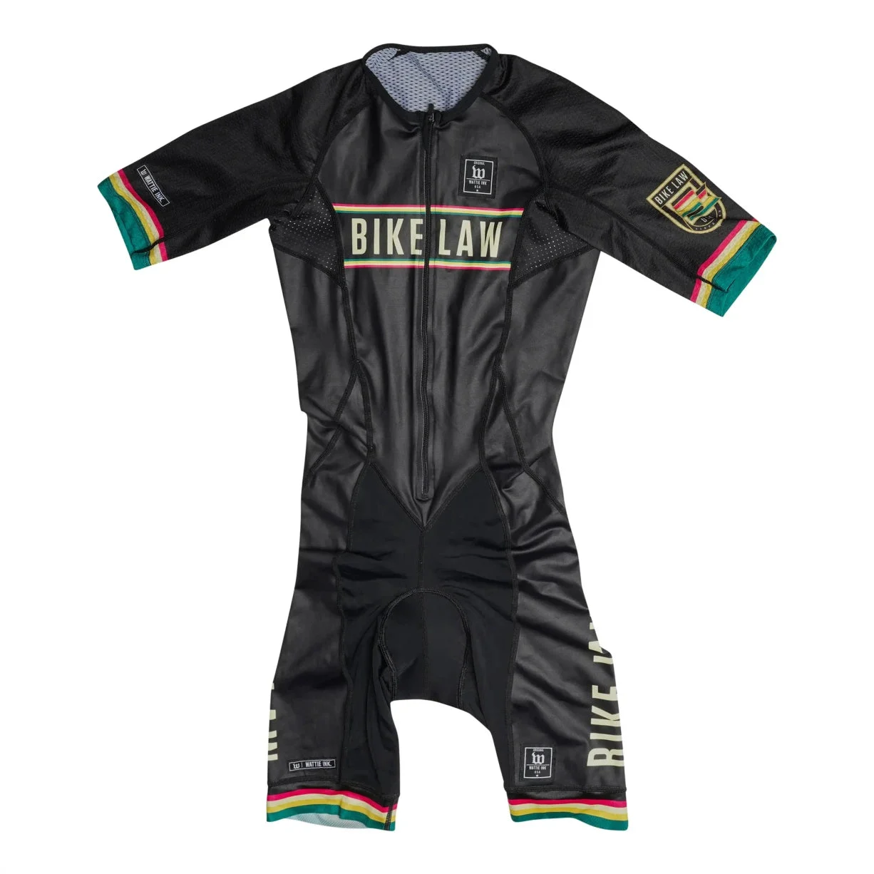 Wattie Ink Bike Law Tri Suit