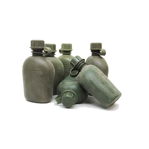 Well Used 1Qrt Poly Bottle- MILITARY SURPLUS