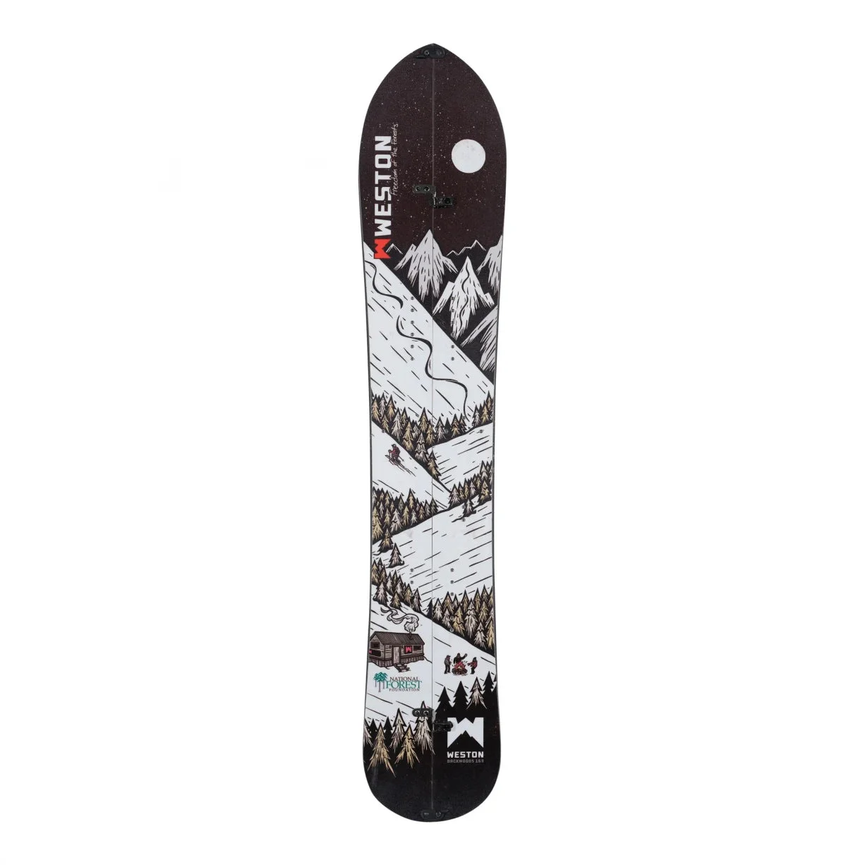 Weston Backcountry Backwoods Splitboard With Two Skins